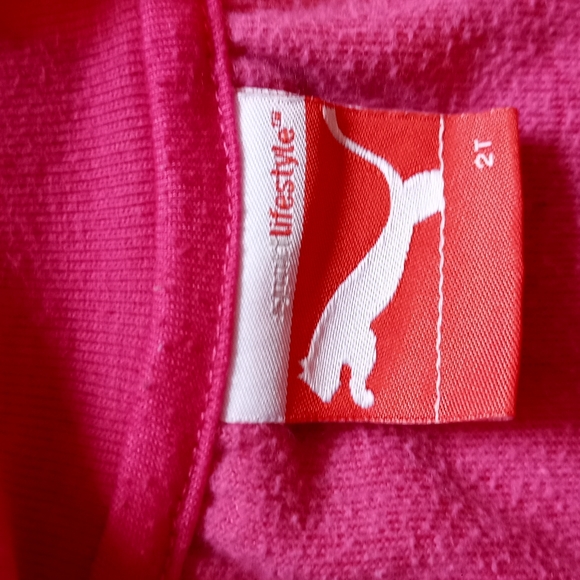 Infant Puma zippered velour sweatshirt - Picture 4 of 4